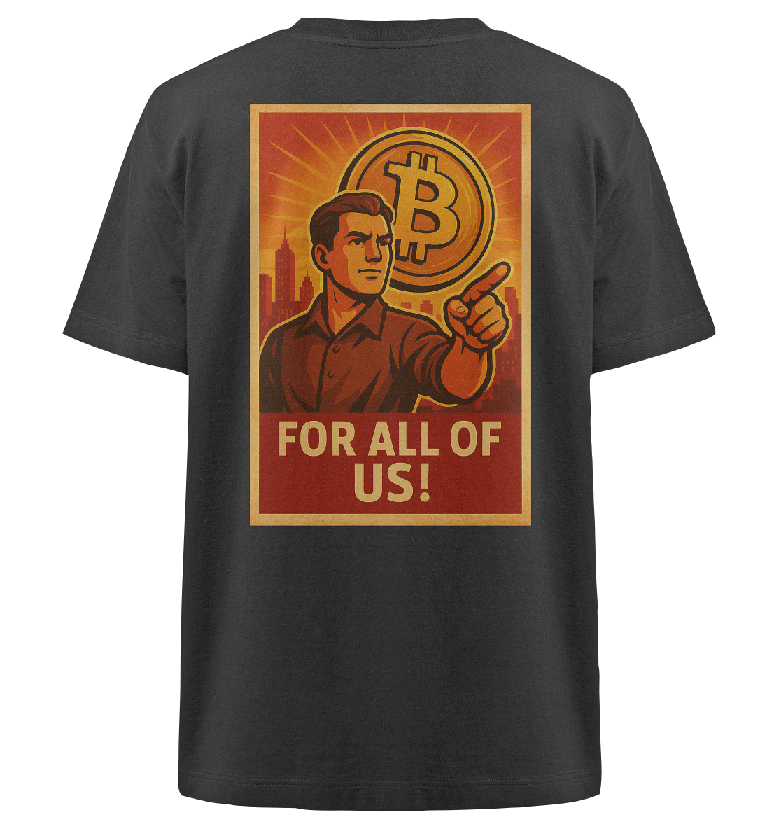 Bitcoin-Shirt "For All of Us"