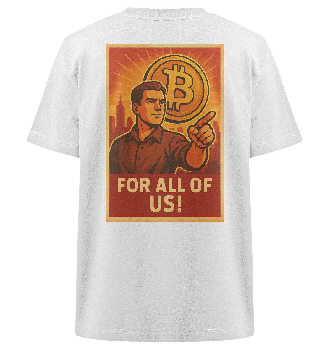 Bitcoin-Shirt "For All of Us"