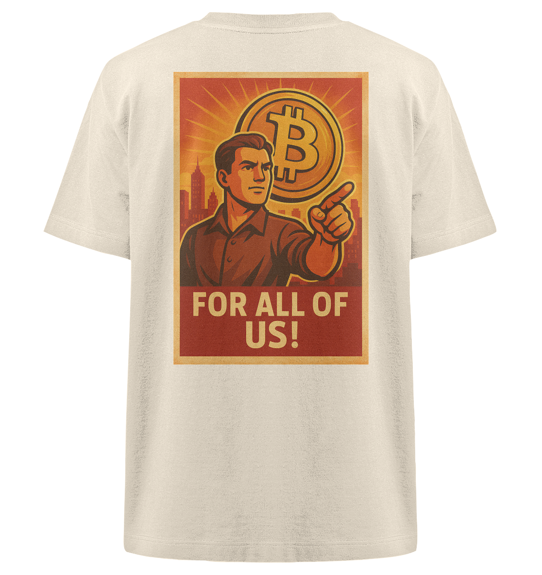 Bitcoin-Shirt "For All of Us"