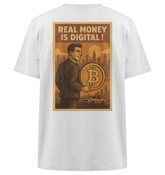Bitcoin-Shirt "Real Money"