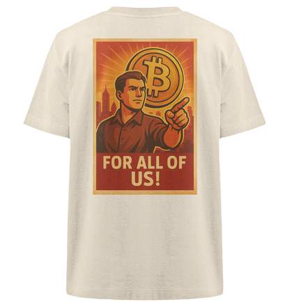 Bitcoin-Shirt "For All of Us"