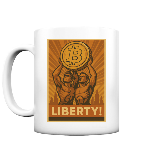 Bitcoin-Tasse "Liberty"